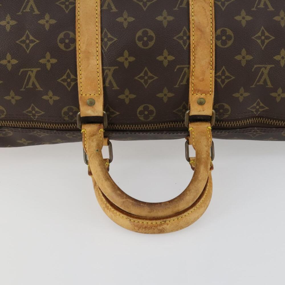LOUIS VUITTON Monogram Keepall 45 Boston Bag M41428 LV Auth BA8828 - Picture 7 of 16